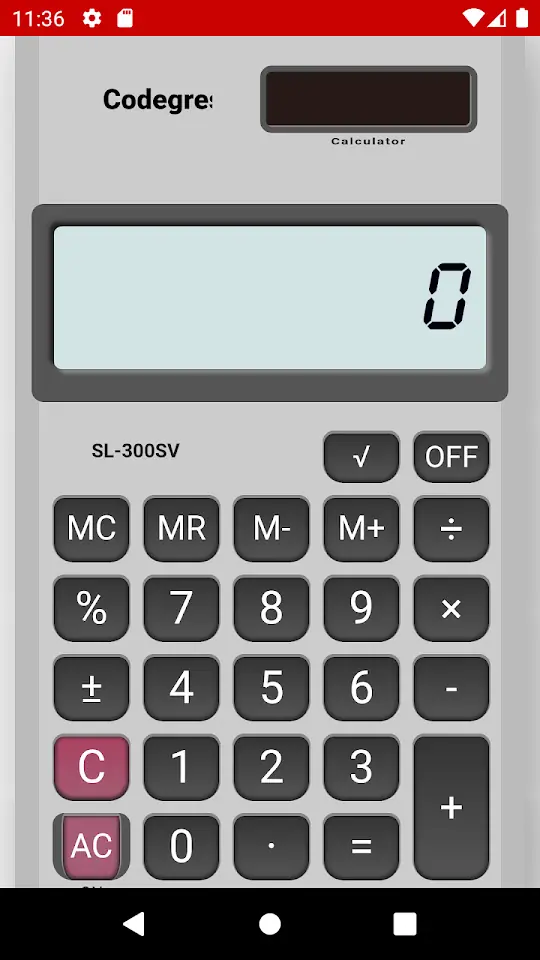 Analog Calculator screenshot 2