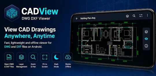 CADView: DWG DXF Viewer screenshot 1