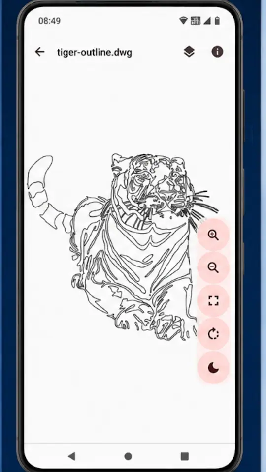 CADView: DWG DXF Viewer screenshot 3