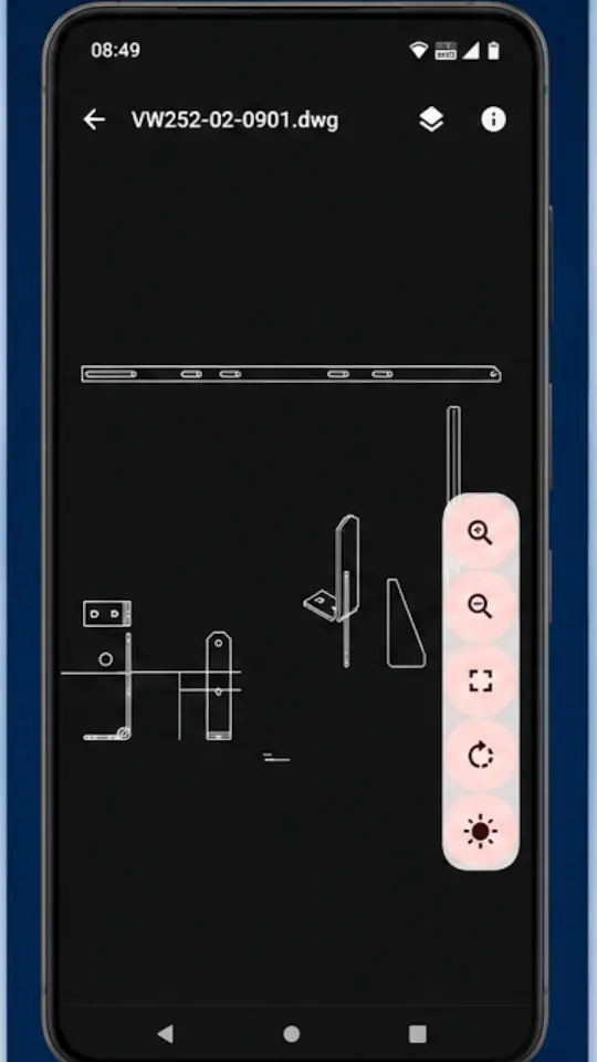 CADView: DWG DXF Viewer screenshot 4