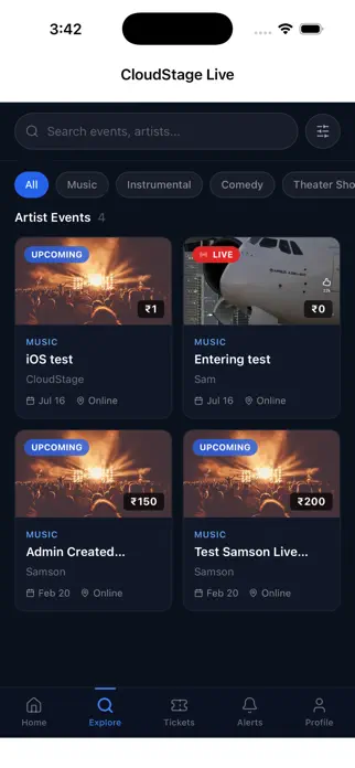 CloudStage Live screenshot 1