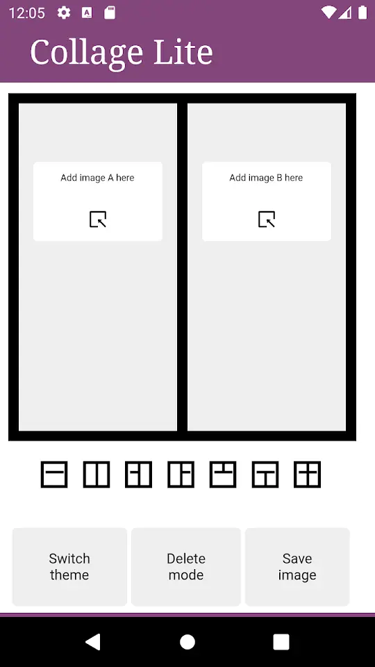 Collage Lite screenshot 1