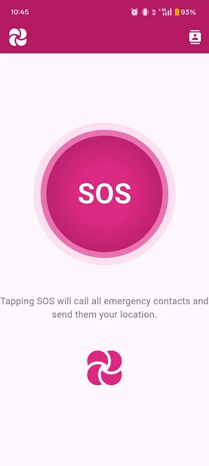 Emergency SOS App screenshot 2