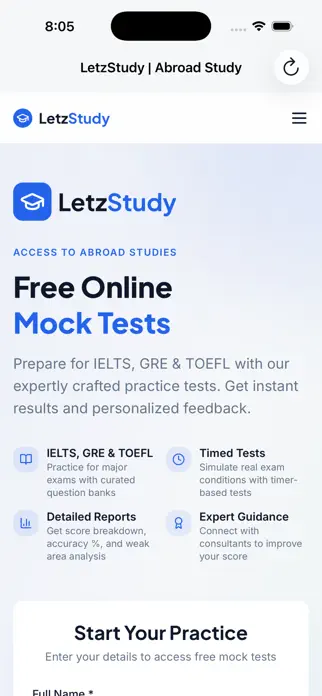 LetzStudy Study Abroad screenshot 1