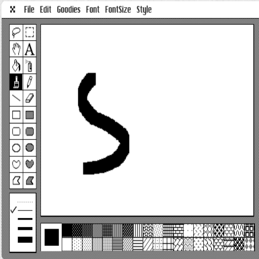 MacPaint screenshot 2