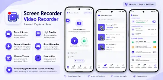 Screen Recorder Video Recorder screenshot 1
