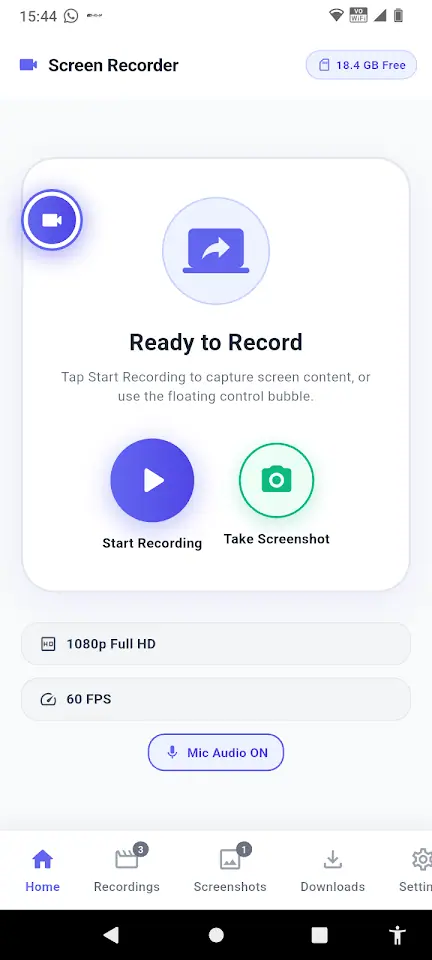Screen Recorder Video Recorder screenshot 2