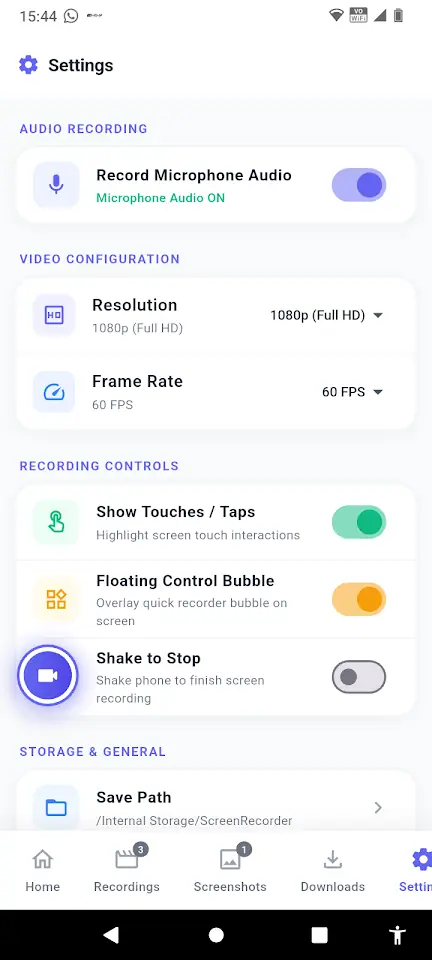 Screen Recorder Video Recorder screenshot 4