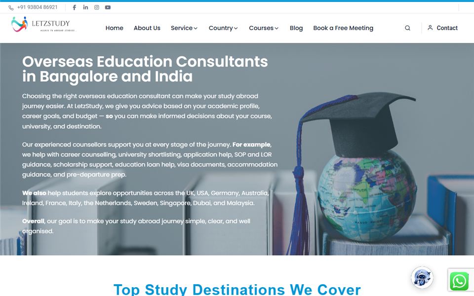 LetzStudy | Abroad Study Consultant